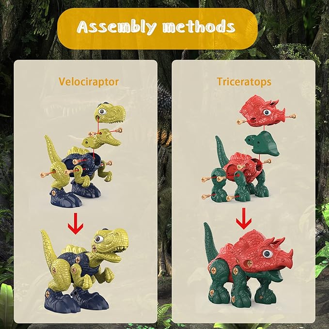 DIY dinosaurios