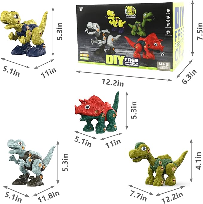 DIY dinosaurios