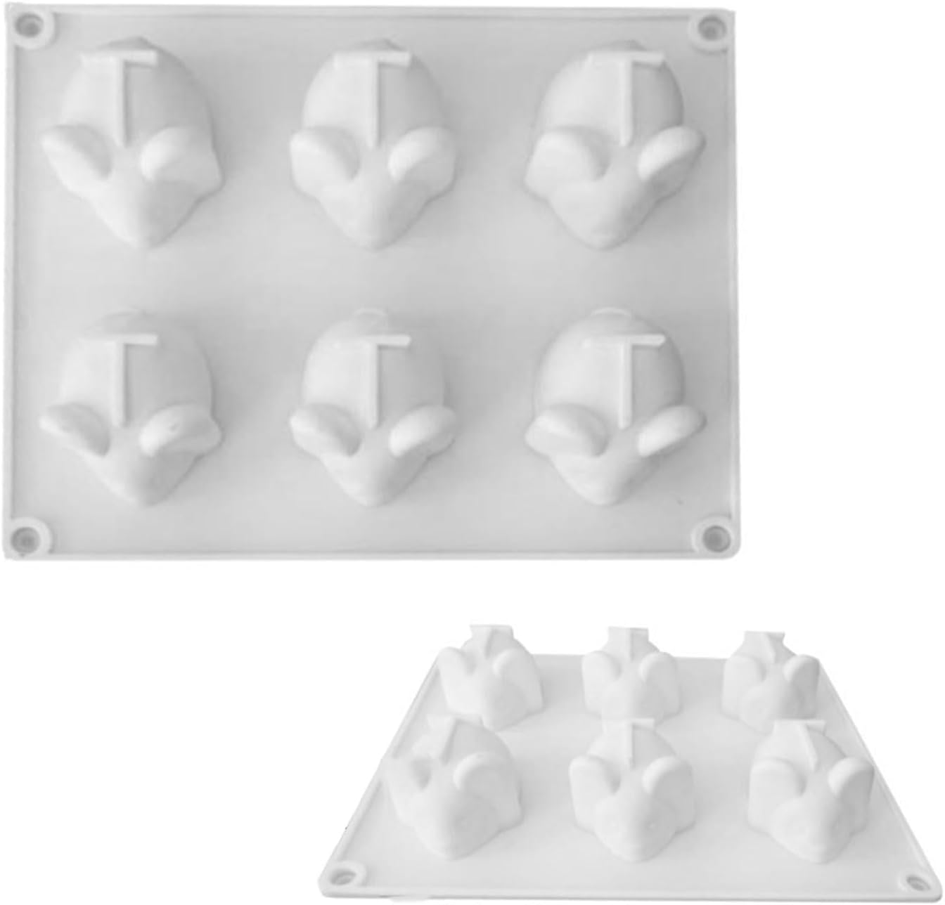 Molde silicona x 6